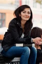 Girl on bench