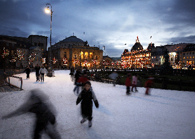 STDK. Iceskating in CPH